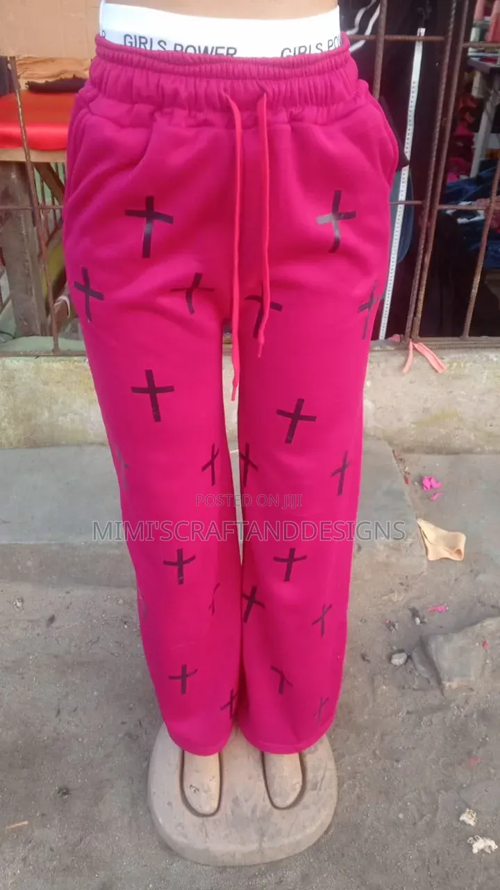 Unisex Adire Joggers and Plain Joggers