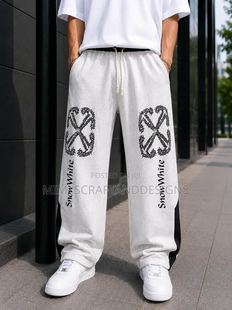Unisex Adire Joggers and Plain Joggers