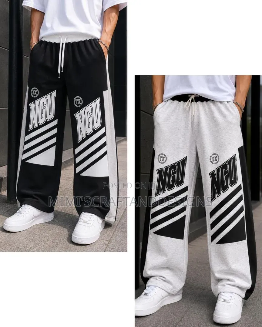 Unisex Adire Joggers and Plain Joggers
