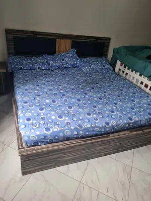 7by7 Bedframe, Mattress, Dresser and Side Tables