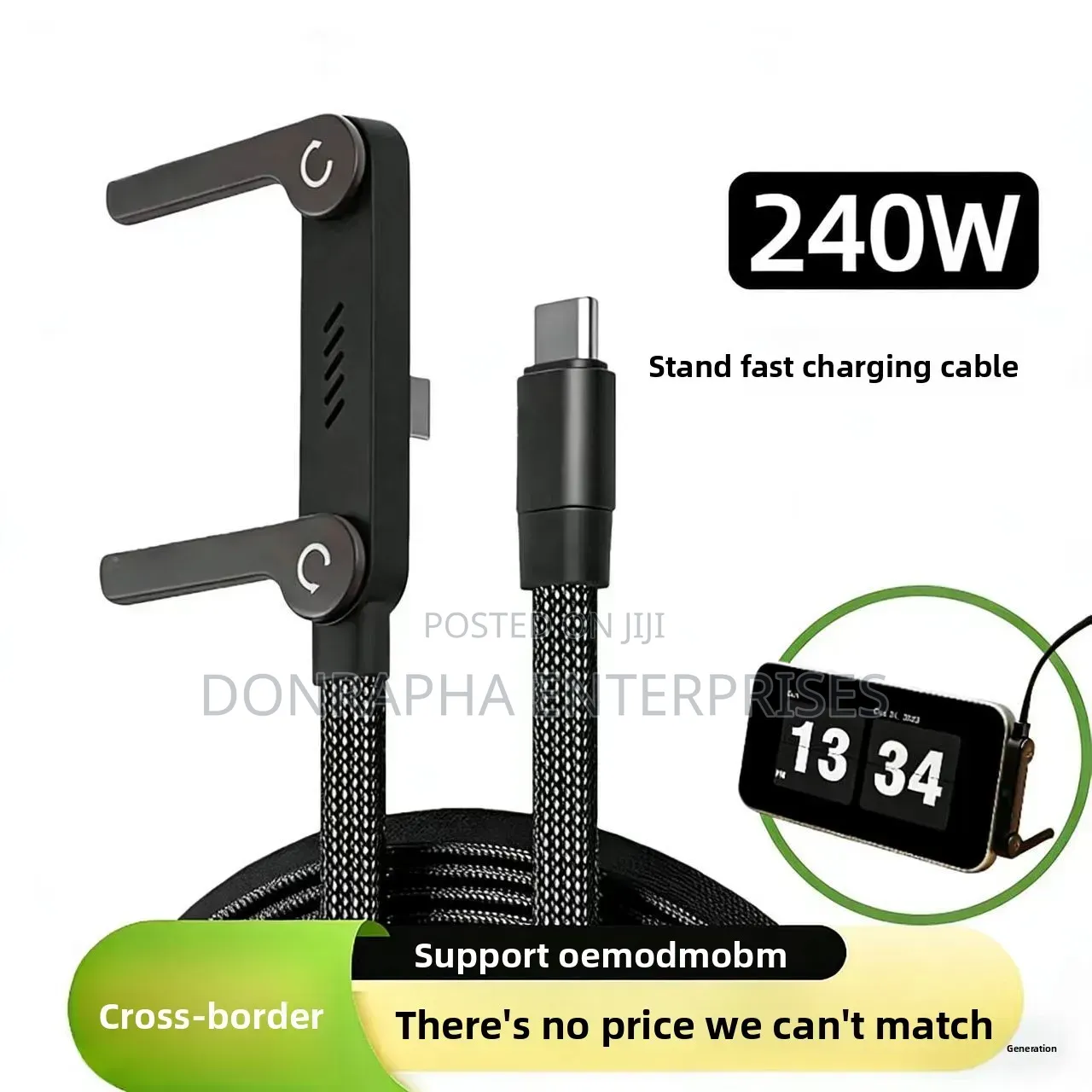 Type-C to Type-C Fast Charging Cable for Phones, Tablets Laptops