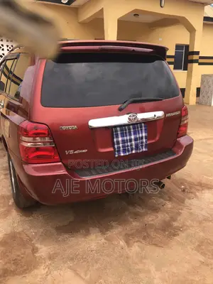Toyota Highlander 2003 Red