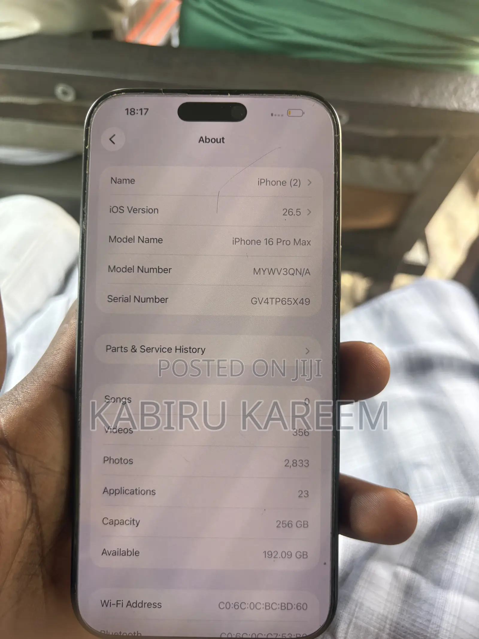 Apple iPhone 16 Pro Max 256 GB Black