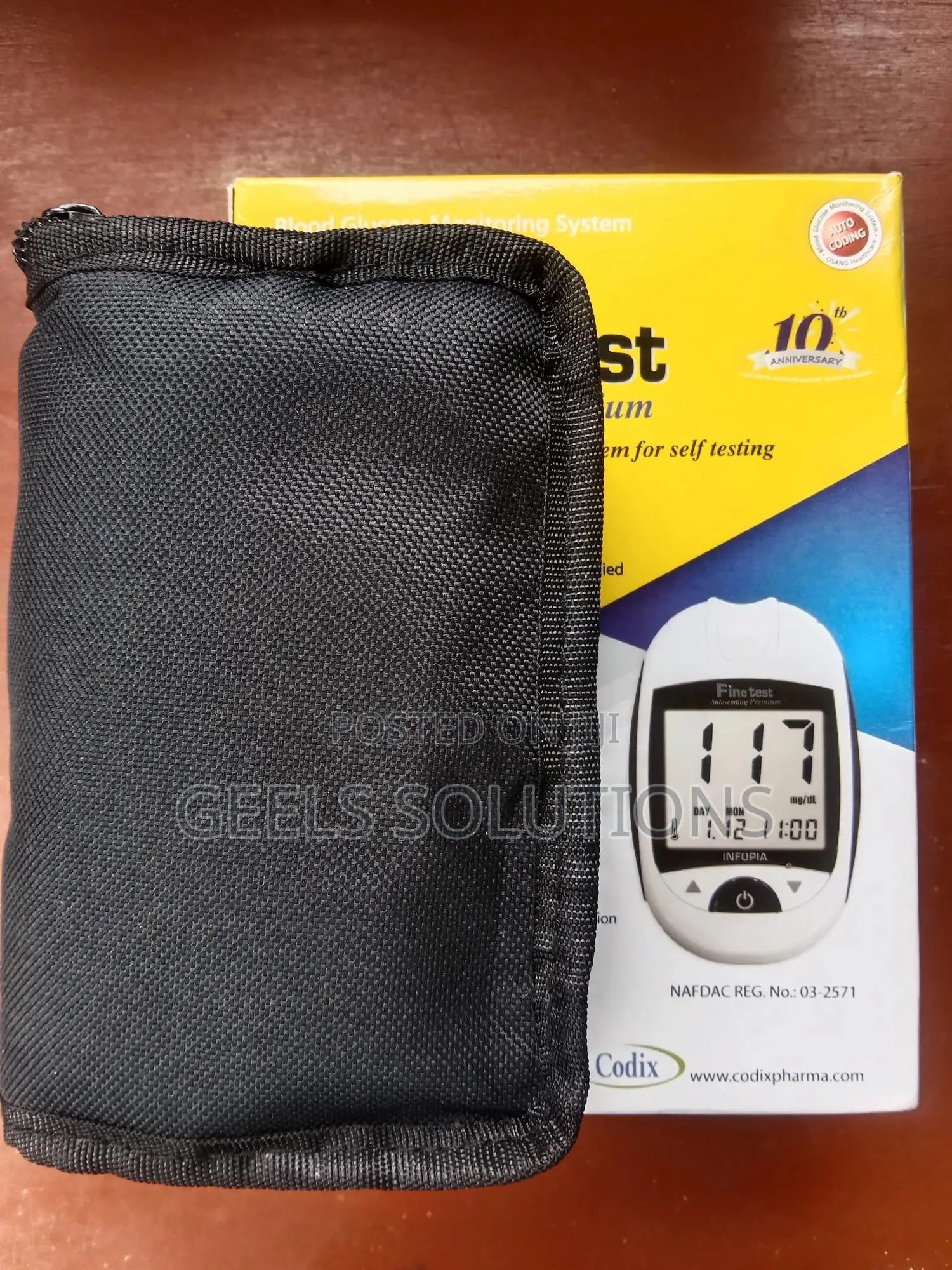 Fine Test Blood Glucometer