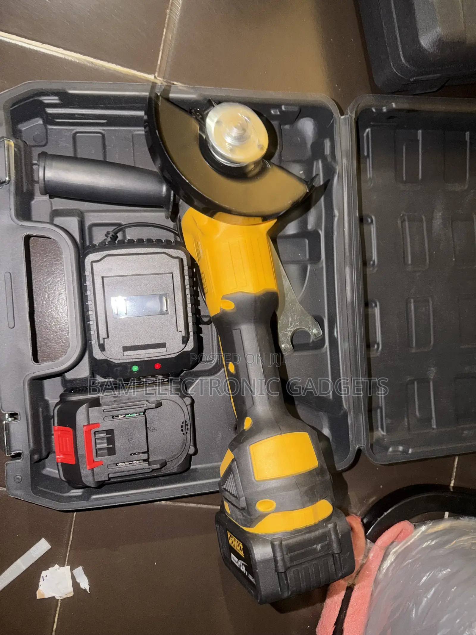 Cordless Angle Grinder