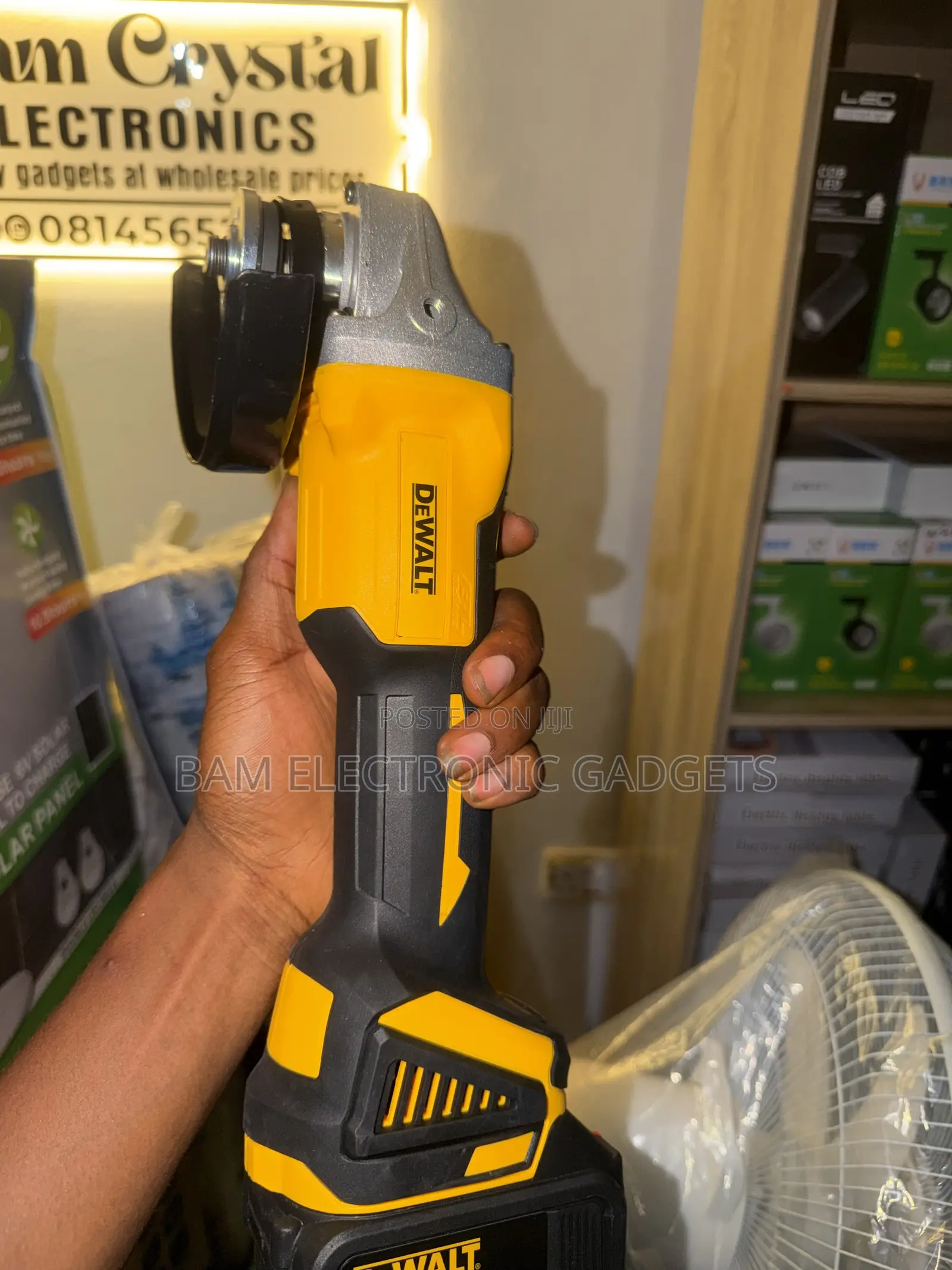 Cordless Angle Grinder