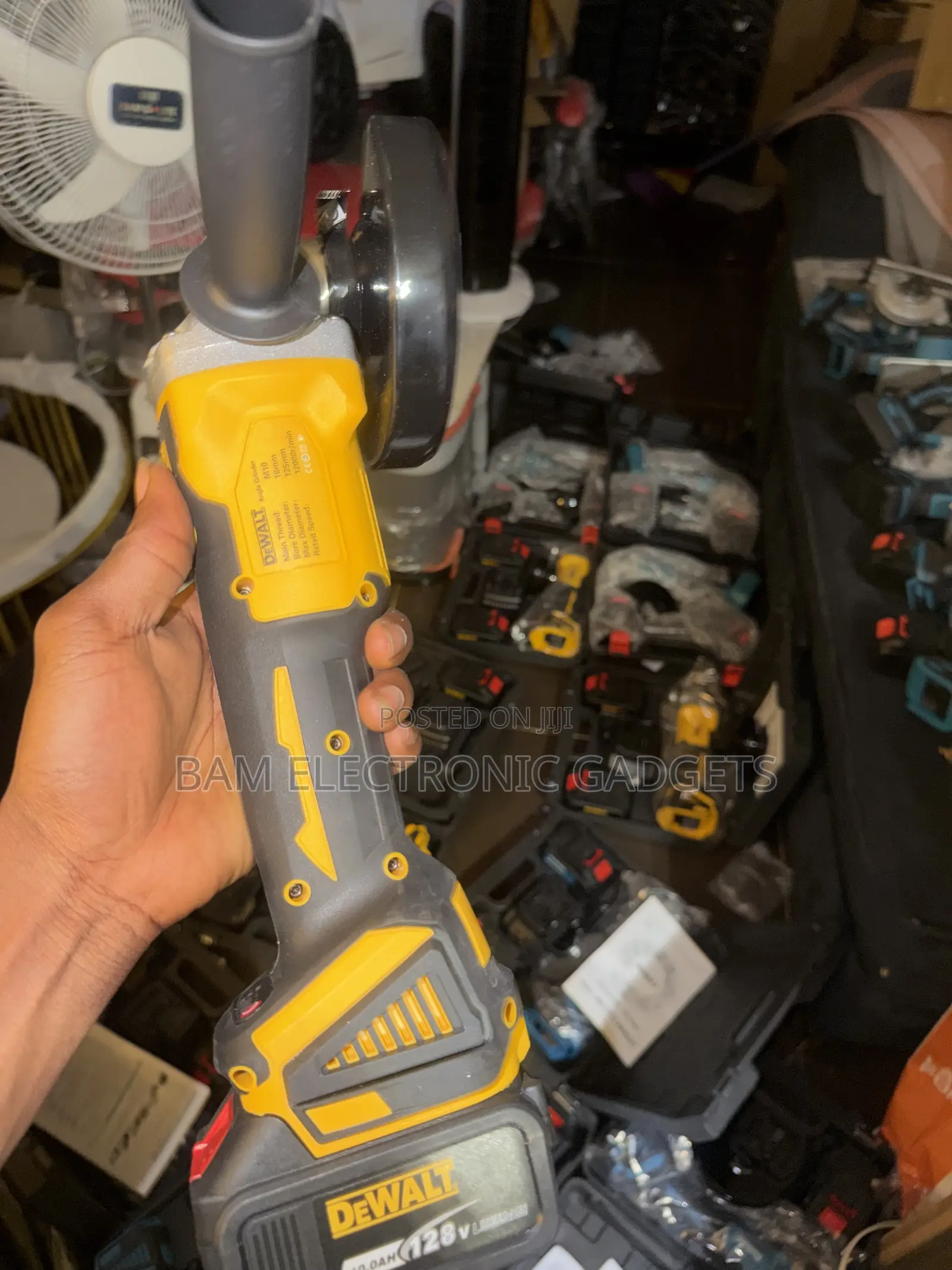 Cordless Angle Grinder
