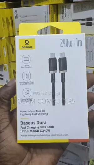 Baseus Dura Fast Charging Cable USB-C to USB-C 240W