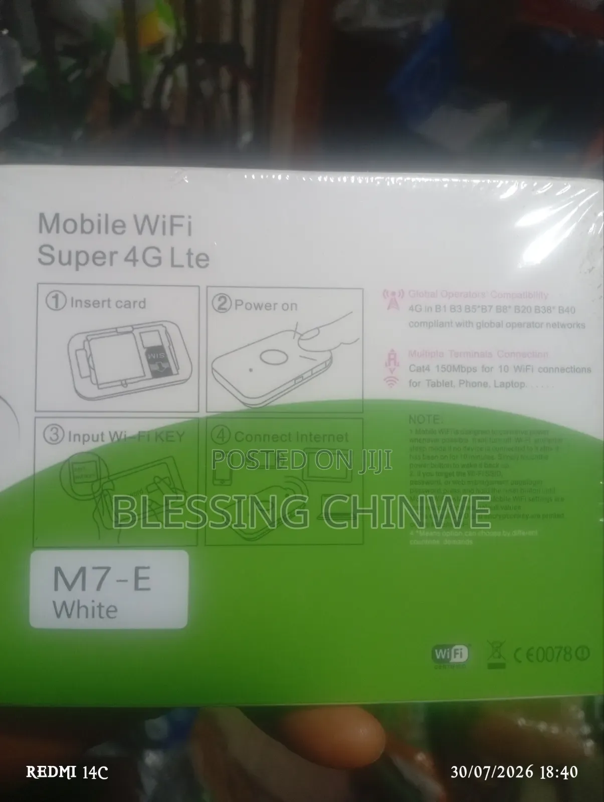 BOLT+ Universal Super 4G Wifi