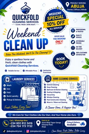 Abuja Laundry Man