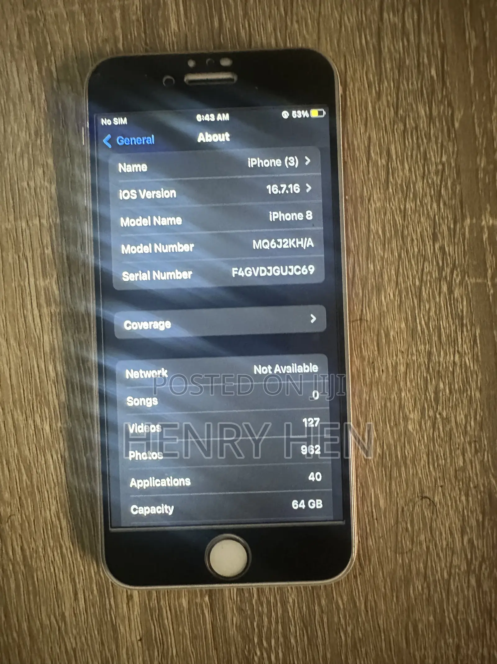 Apple iPhone 8 64 GB Gold