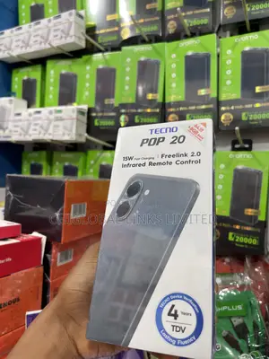 New Tecno Pop 20 64 GB Black