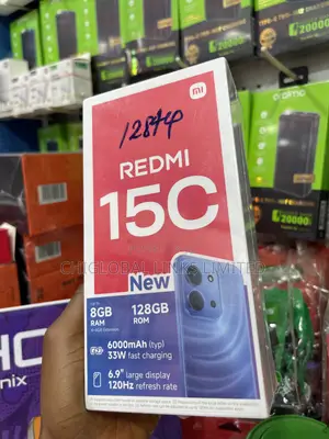 New Xiaomi Redmi 15C 4G 128 GB Blue
