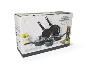 5 Piece Aluminium Non-Stick Cookware Set