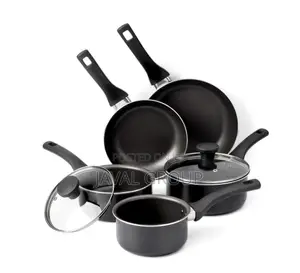 5 Piece Aluminium Non-Stick Cookware Set