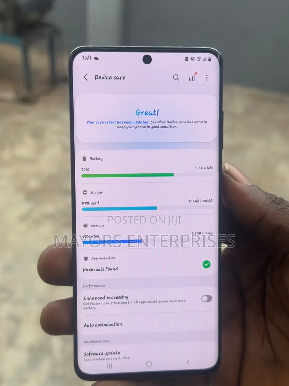 Samsung Galaxy S20+ 5G 128 GB Black