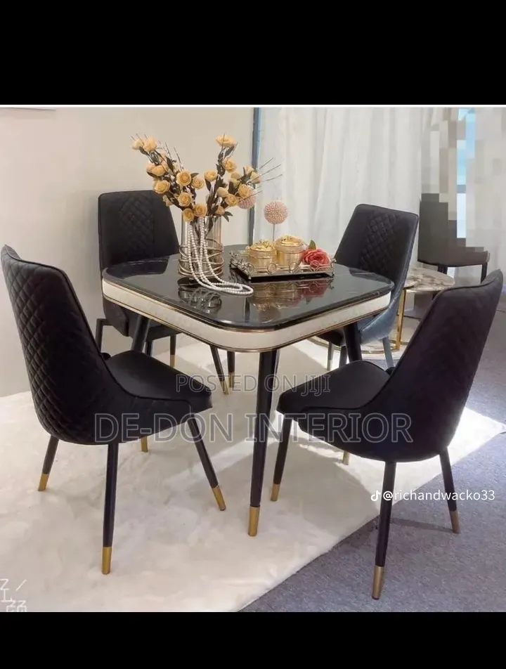 Dinning Table With Four Sitters