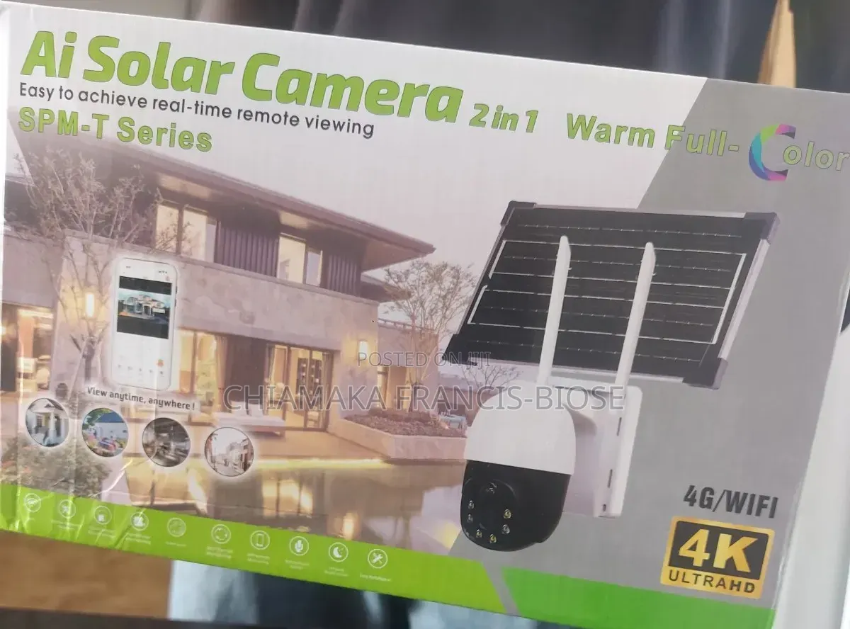 Ai Solar Wifi Camera. Eseecloud App