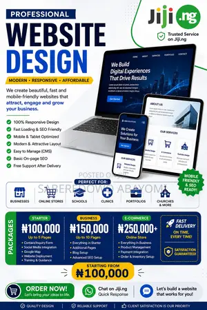 Professional Website Design Services | Business E-Commerce Websites