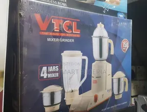 VTCL Speedo 4-Jar Mixer Grinder (750 Watts) 44% OFF