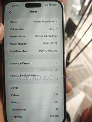 Apple iPhone 14 Pro Max 256 GB Gold