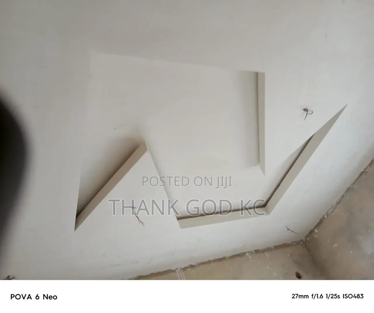 P O P Ceiling and Polystyrene