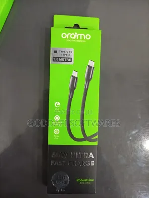 Oraimo OCD-114CC USB-C to USB-C 60W Cable 1.5m