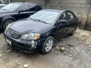 Toyota Corolla Sedan 2003 Black