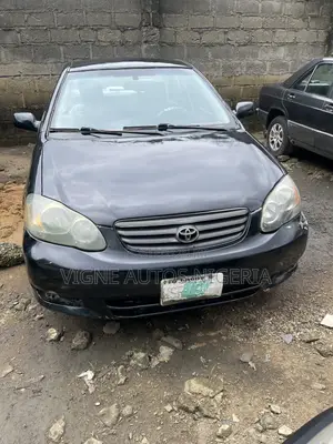Toyota Corolla Sedan 2003 Black