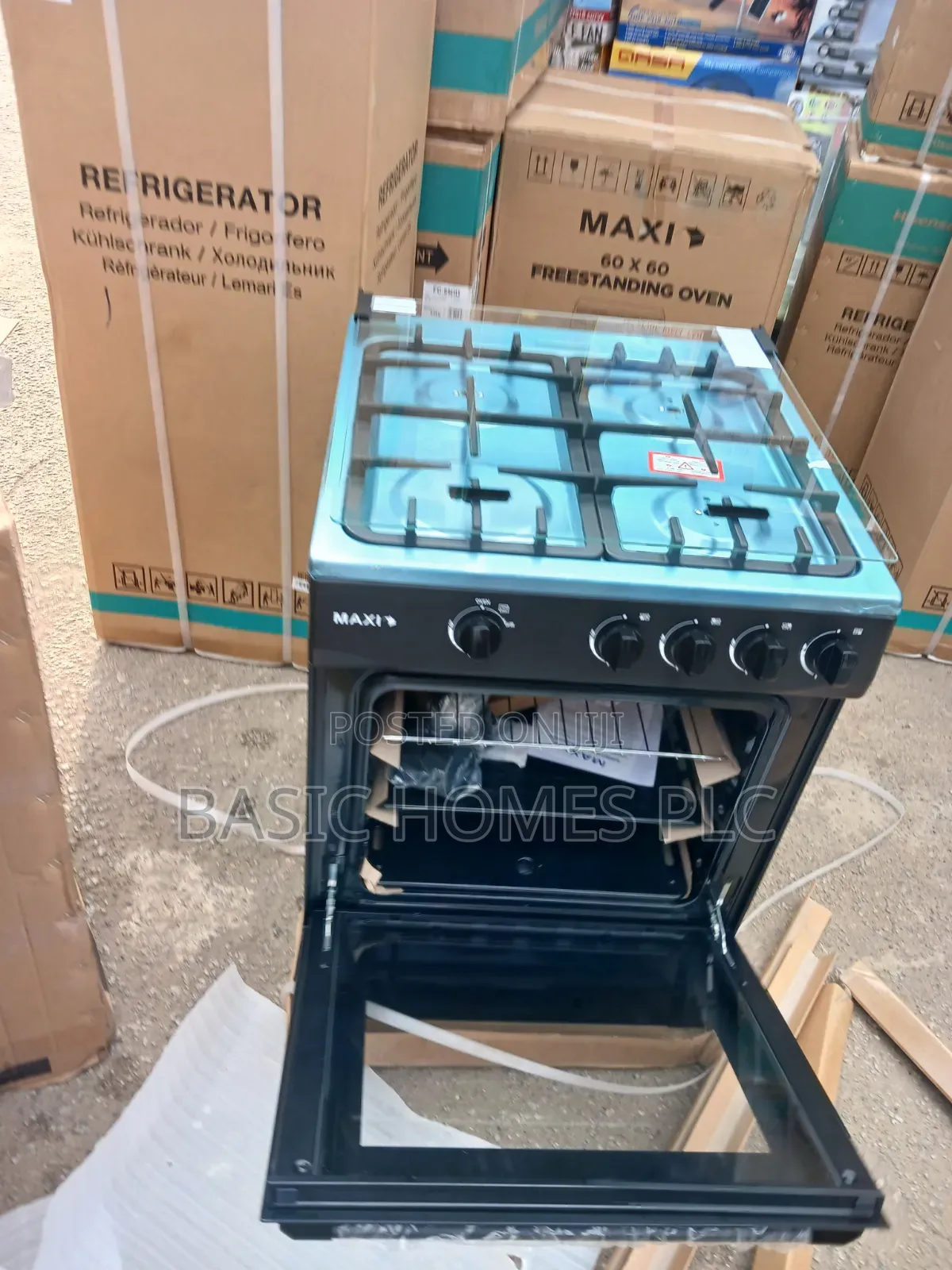 Maxi Standing Gas 60 by 60