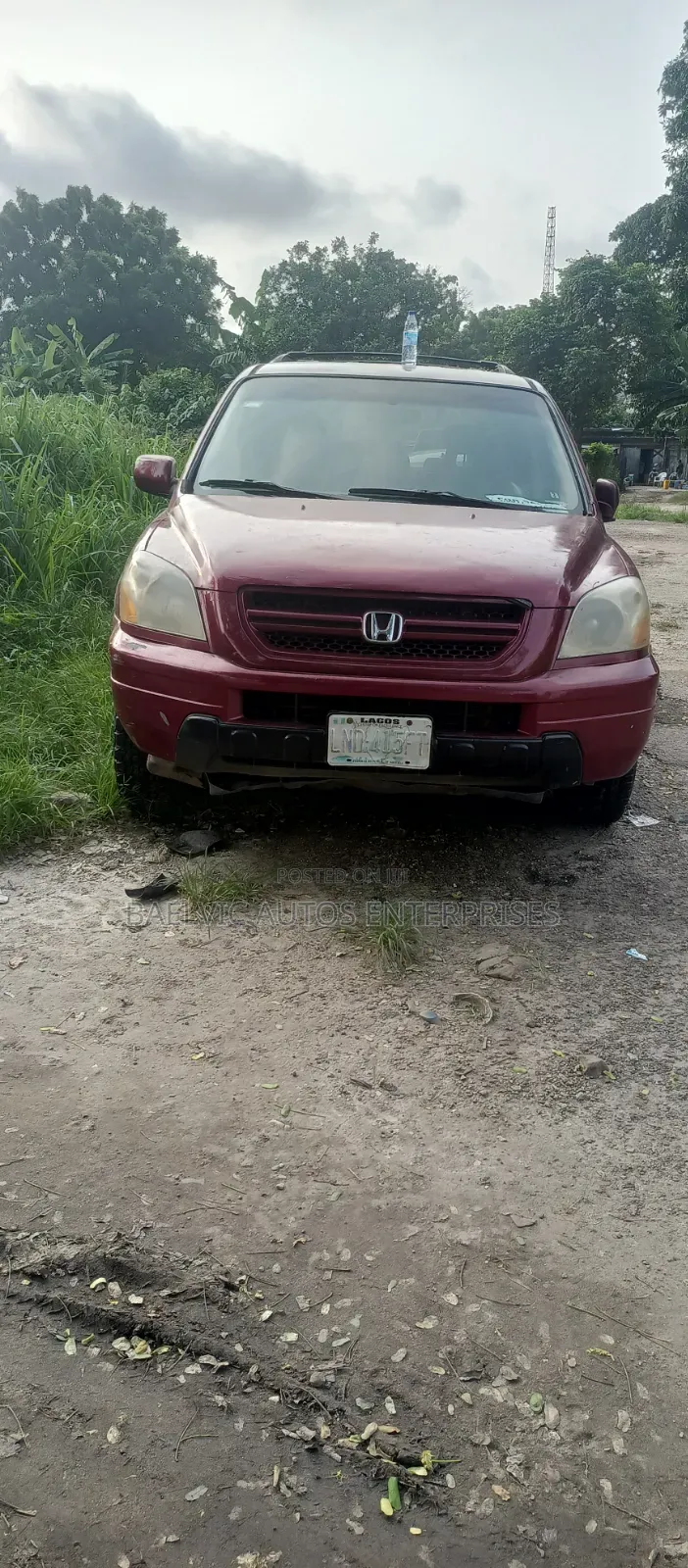Honda Pilot 2004 Maroon