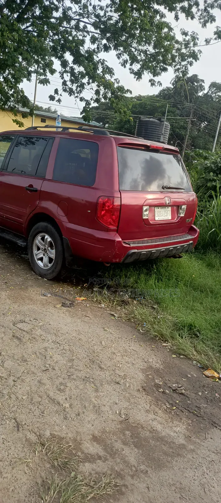 Honda Pilot 2004 Maroon