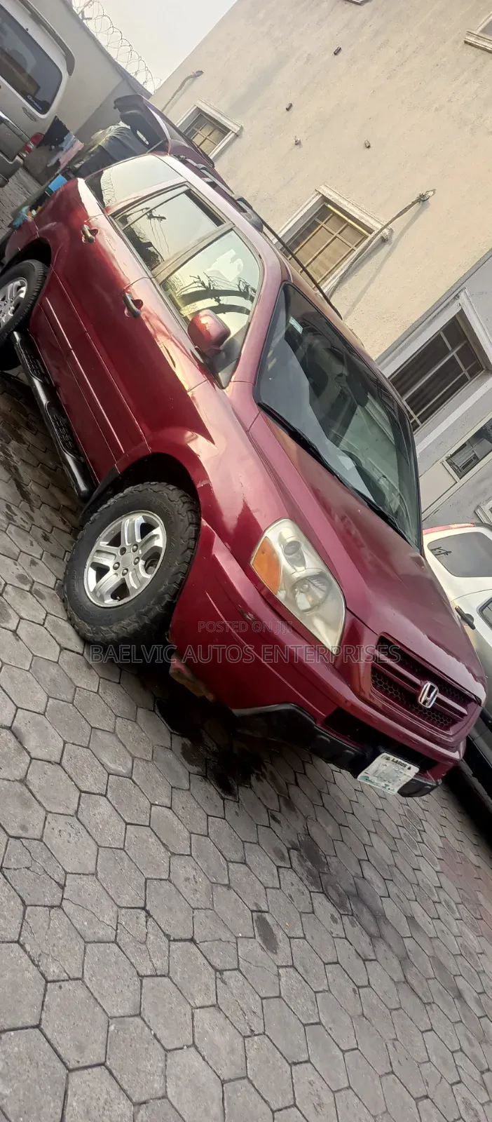 Honda Pilot 2004 Maroon