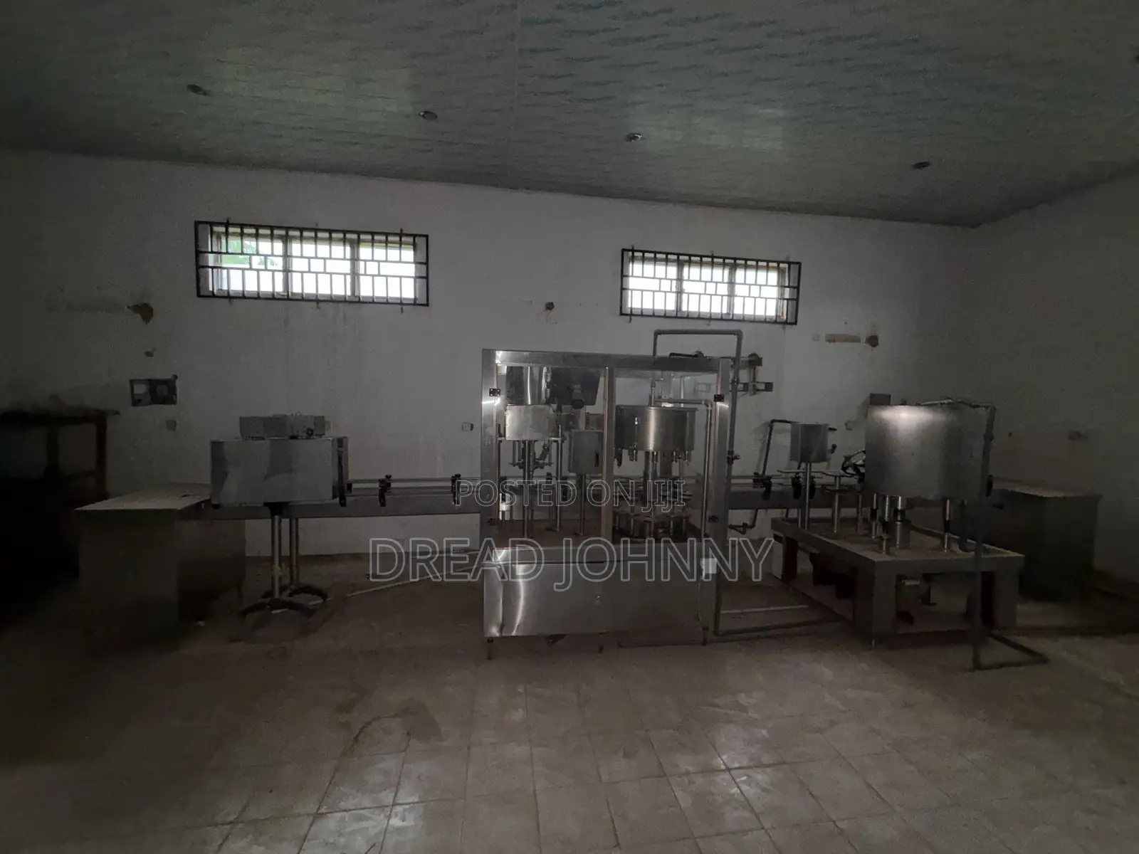 Automated Bottle Line Machine