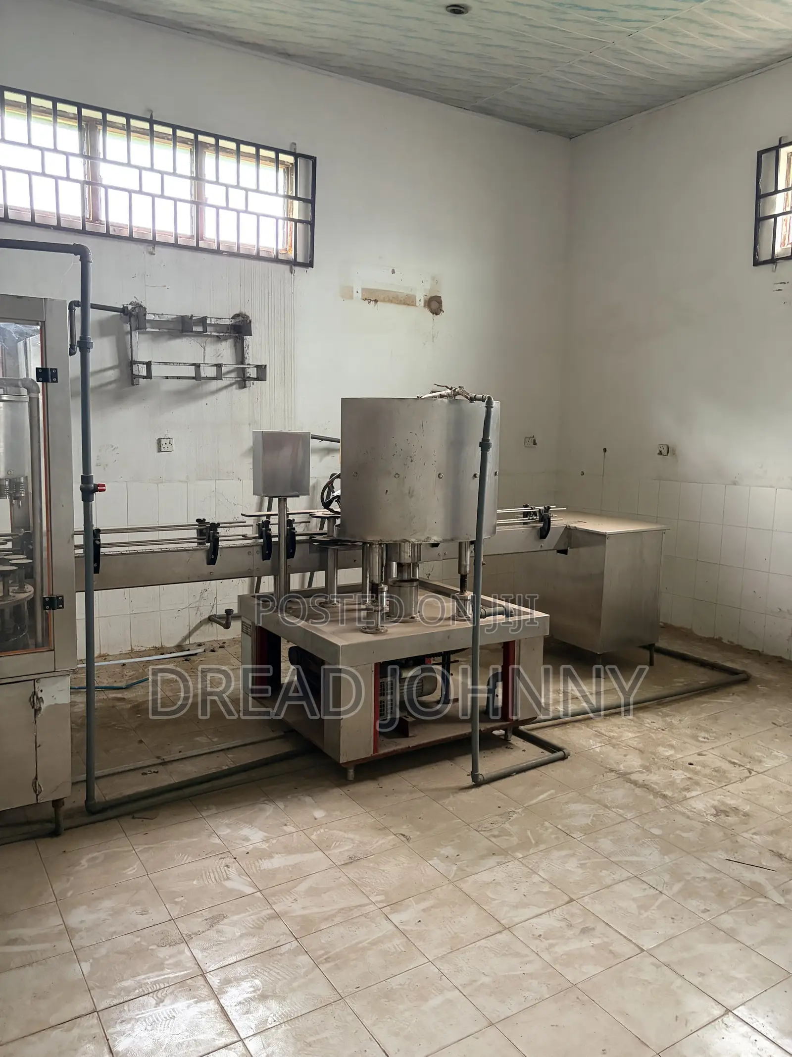 Automated Bottle Line Machine