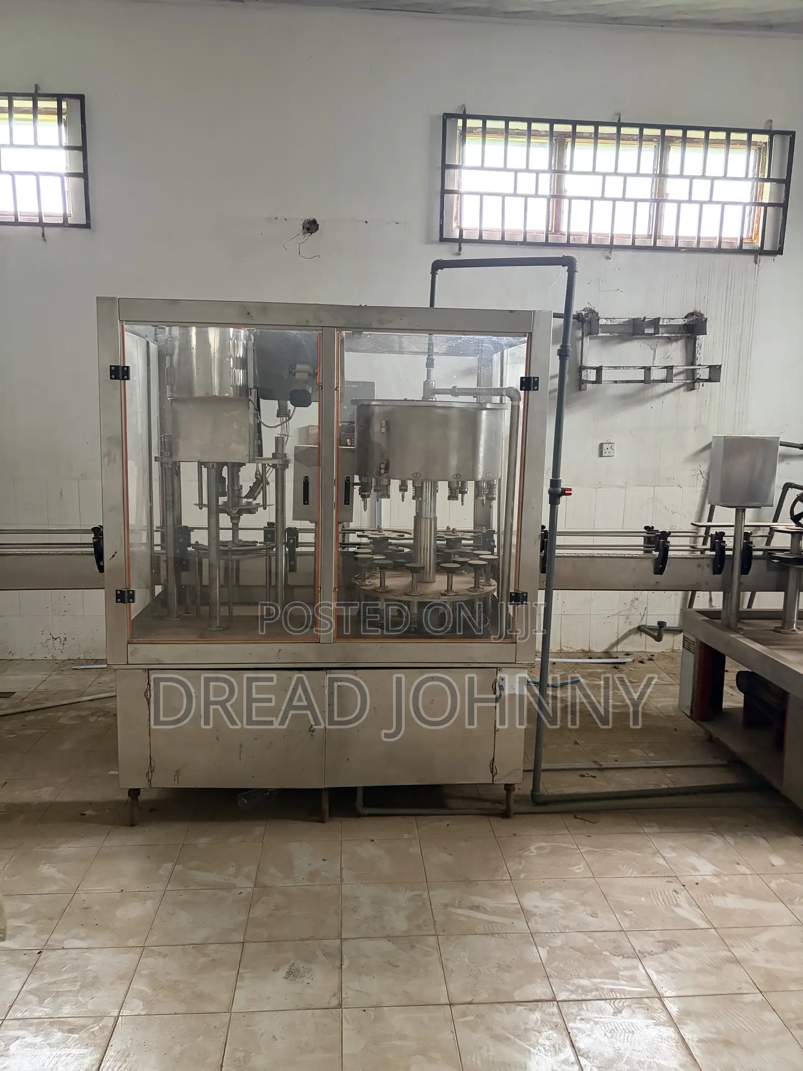 Automated Bottle Line Machine