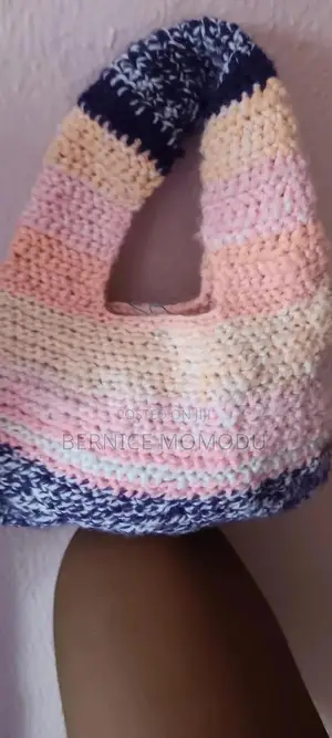 Bag for Kids Hand Knitted