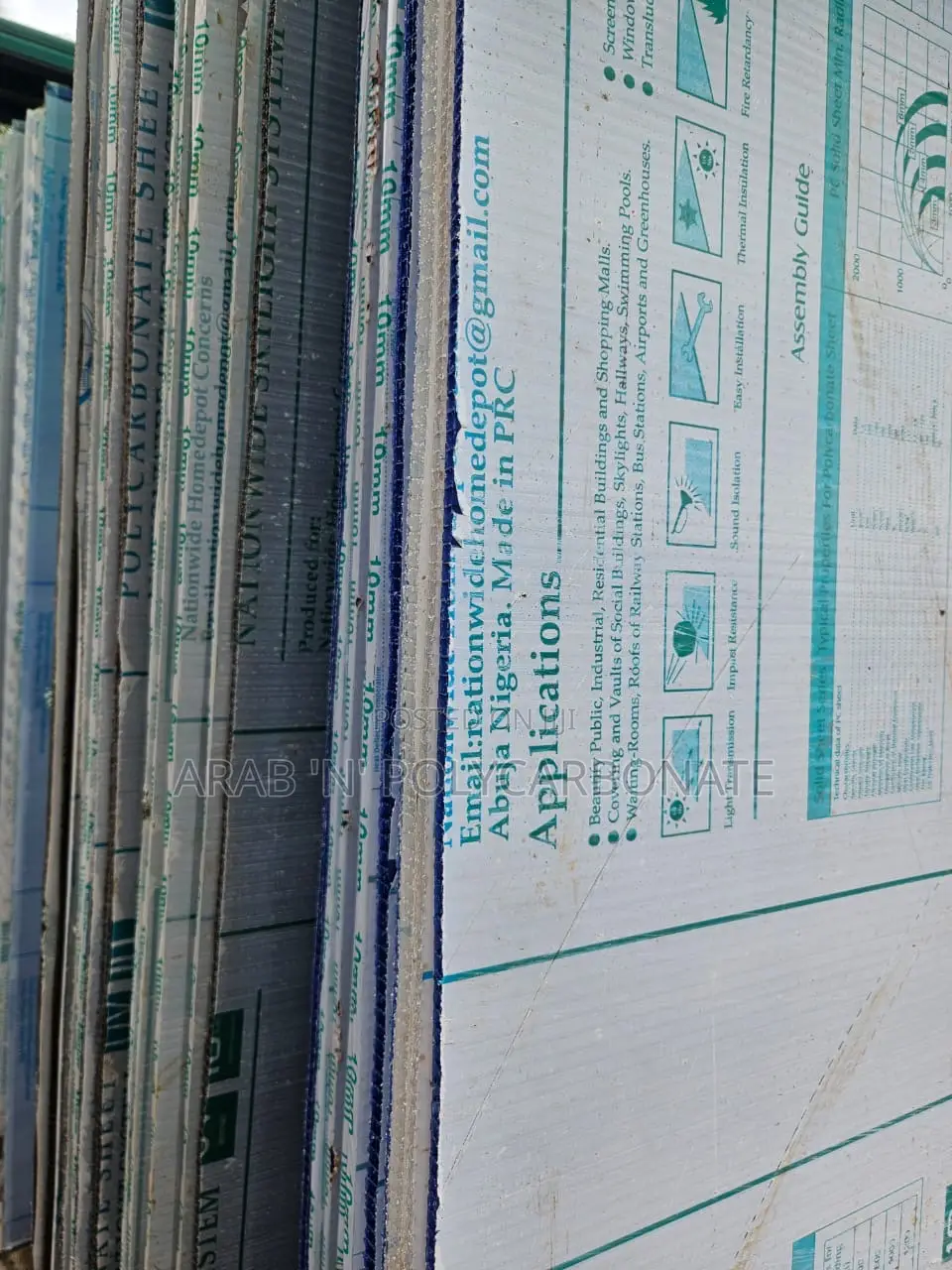 Israeli Danpalon Polycarbonate Sheets