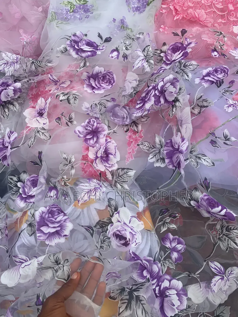 Flowers Organza