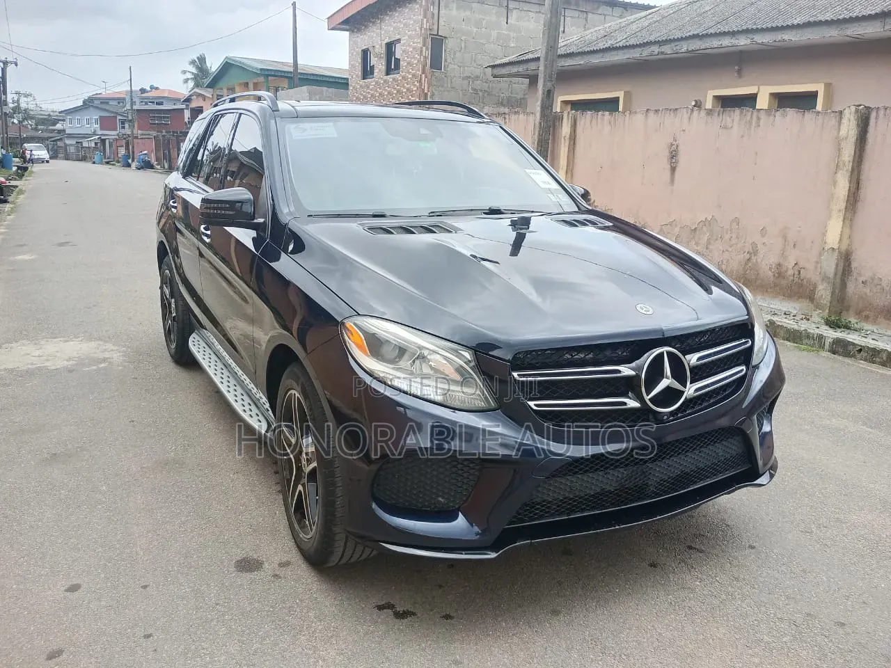 Mercedes-Benz GLE-Class 2018 Blue