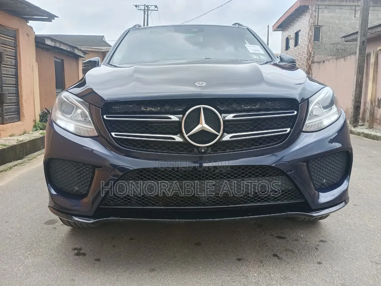 Mercedes-Benz GLE-Class 2018 Blue