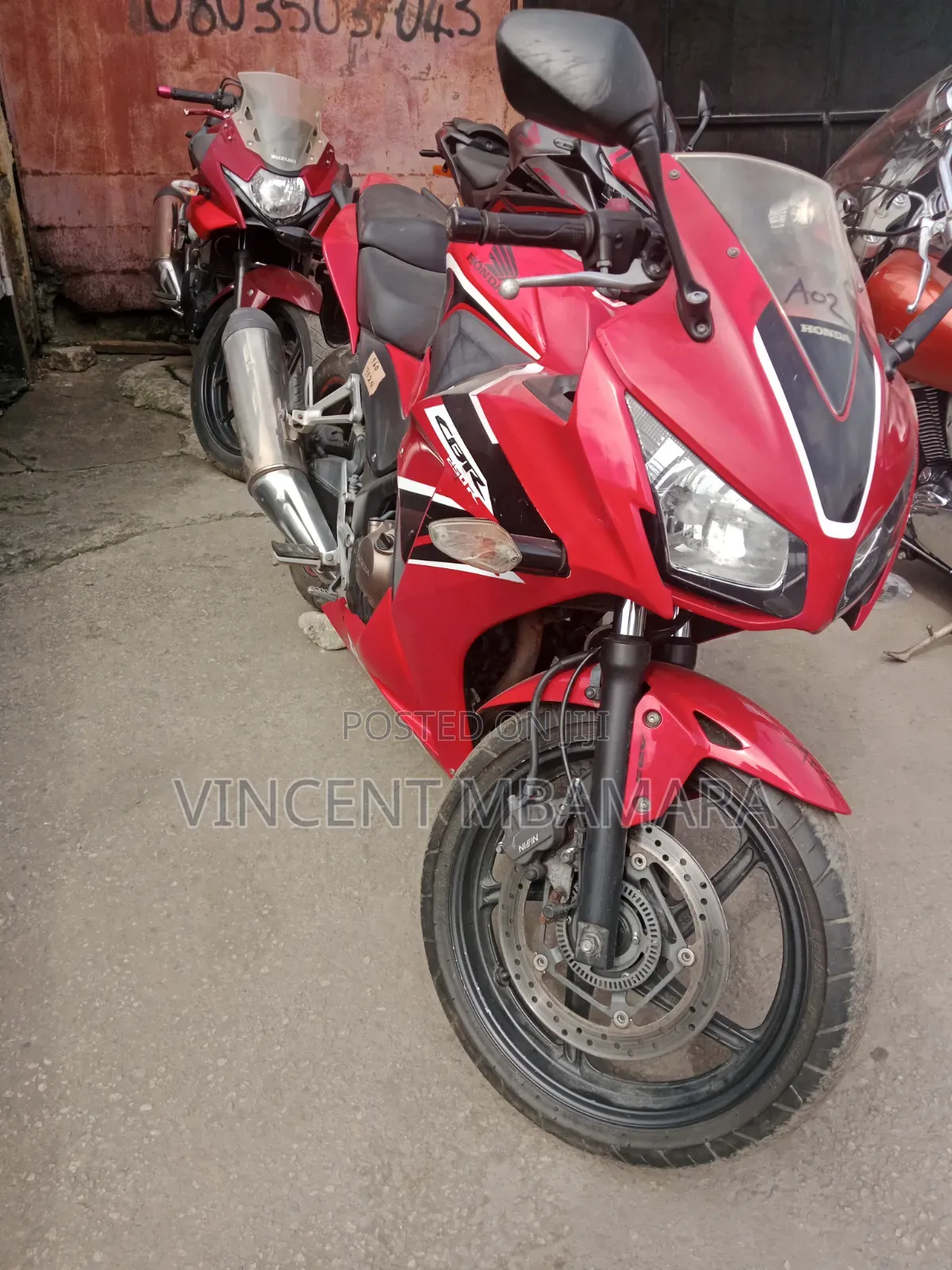 Honda CBR 2018 Red
