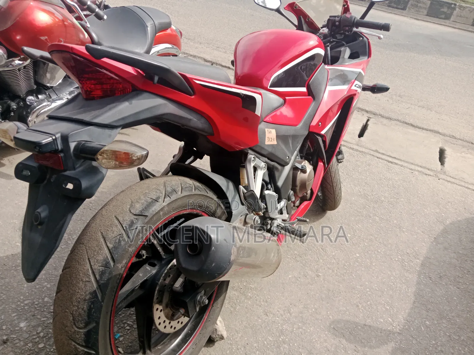 Honda CBR 2018 Red