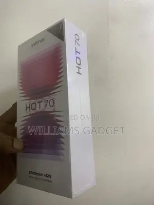 New Infinix Hot 70 256 GB Black