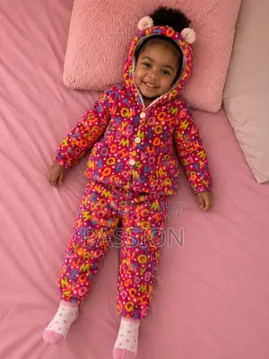 Kids Fleece Hooded Set
