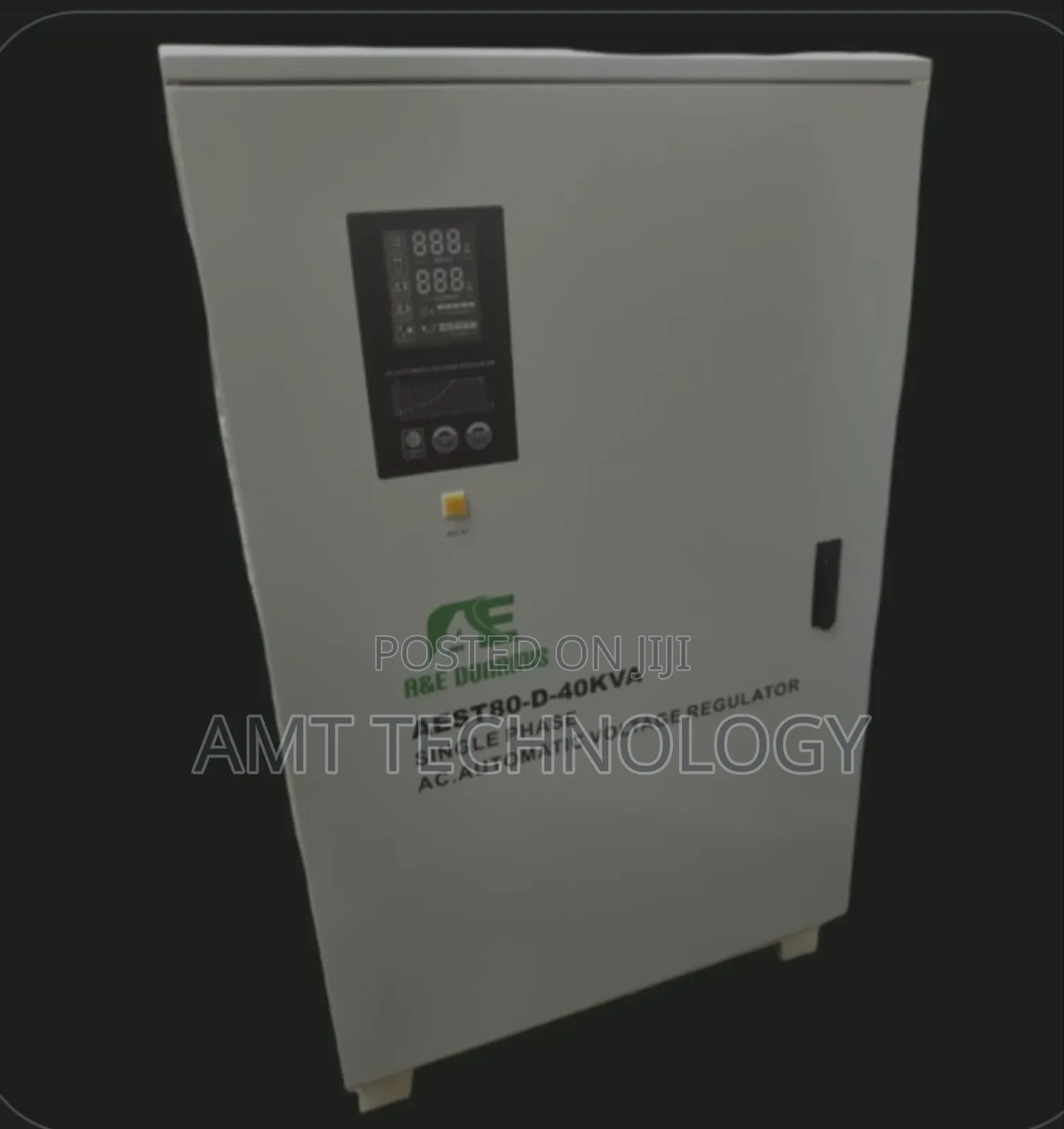 A E Dunamis 40KVA Single Phase Servo Voltage Stabilizer(80V-260v)