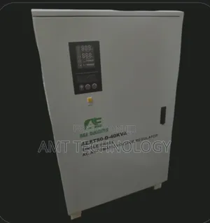 A E Dunamis 40KVA Single Phase Servo Voltage Stabilizer(80V-260v)