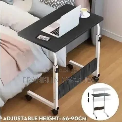 Adjustable Mobile Laptop Table | Height Adjustable Rolling Computer