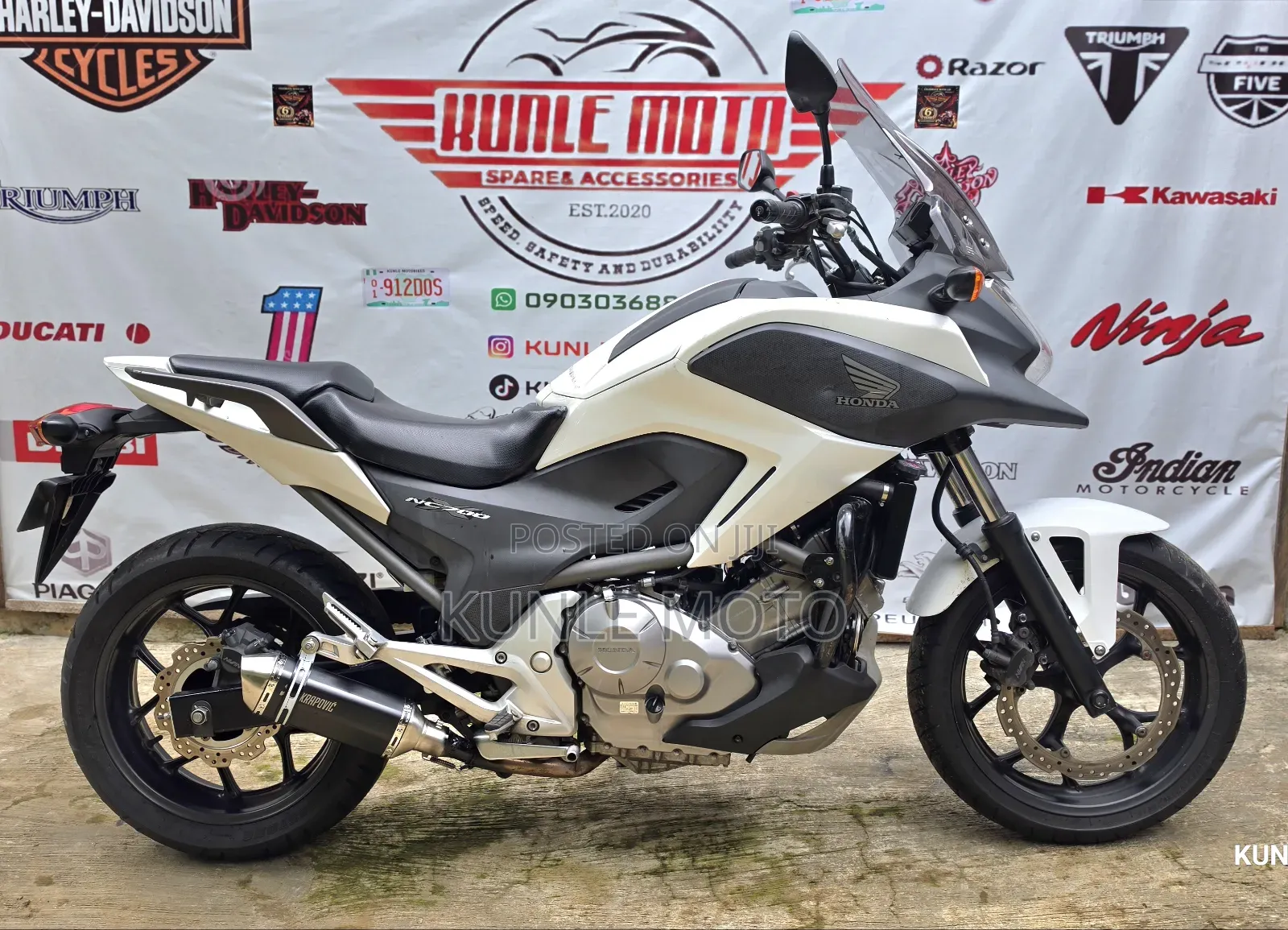 Honda NC700X 2014 White