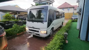 VIP Bulletproof Toyota Coaster Bus for Rent